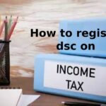 register dsc on income tax portal